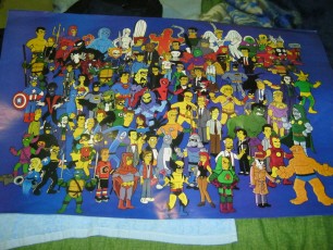 superheroes simpsons