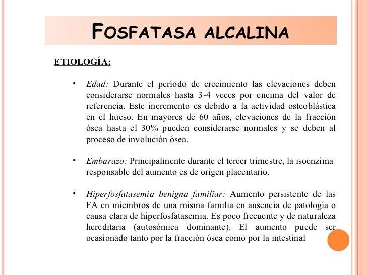 Fosfatasa alcalina | El Blog de Godie